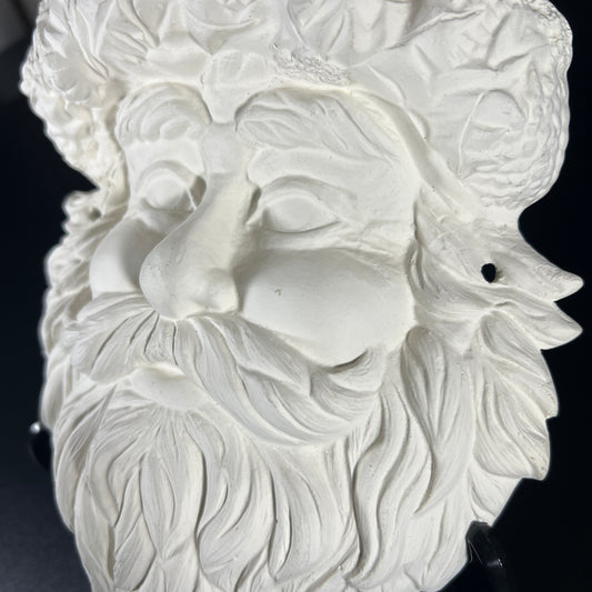 Ceramic Saint Nicholas Face Plaque