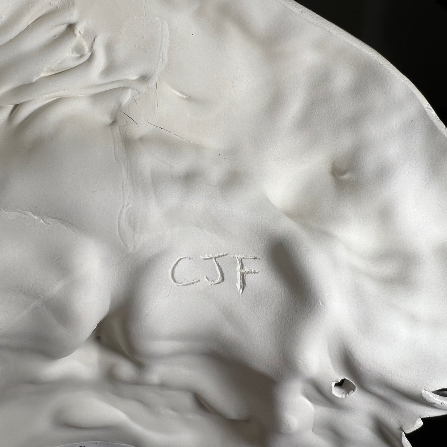 Ceramic Saint Nicholas Face Plaque