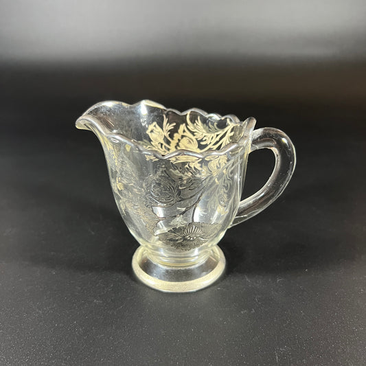 Vintage Glass Creamer