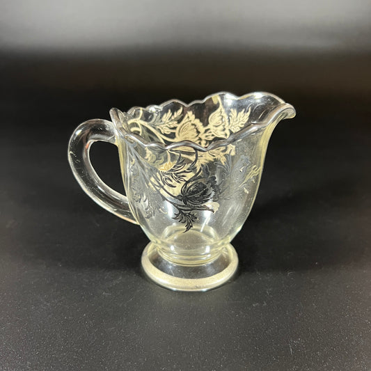Vintage Glass Creamer
