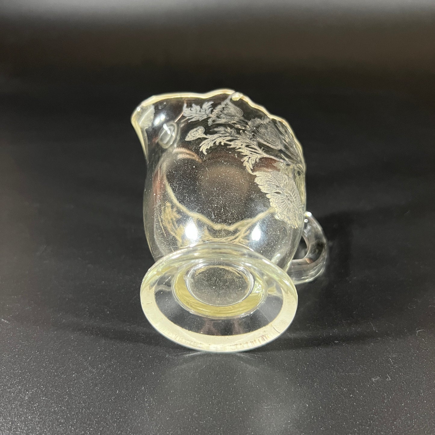 Vintage Glass Creamer