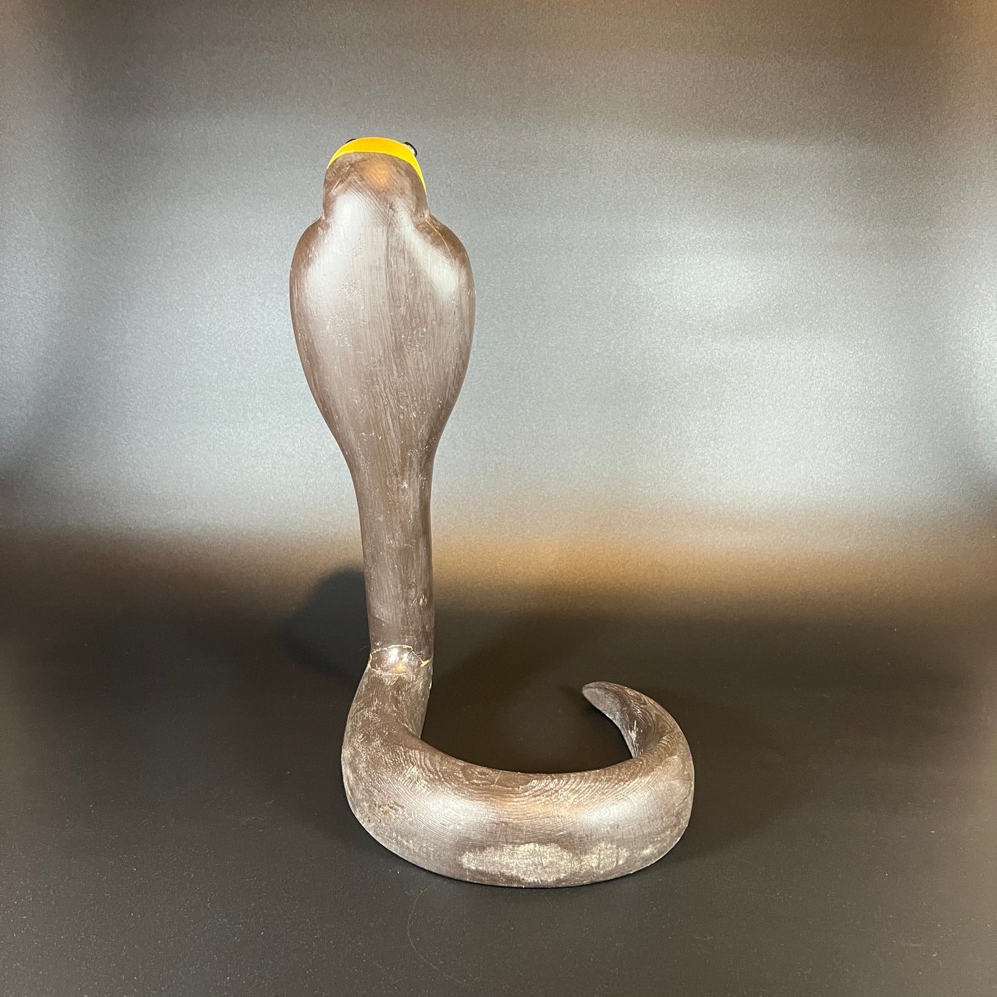 Wooden Snake Sculpture
