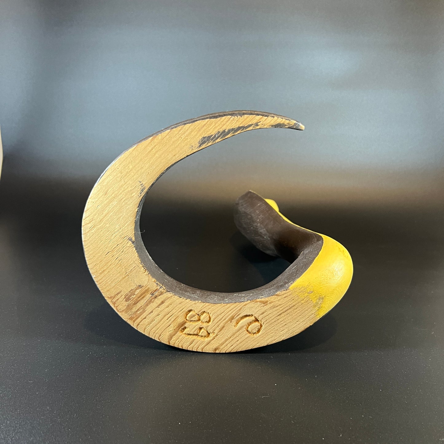 Wooden Snake Sculpture