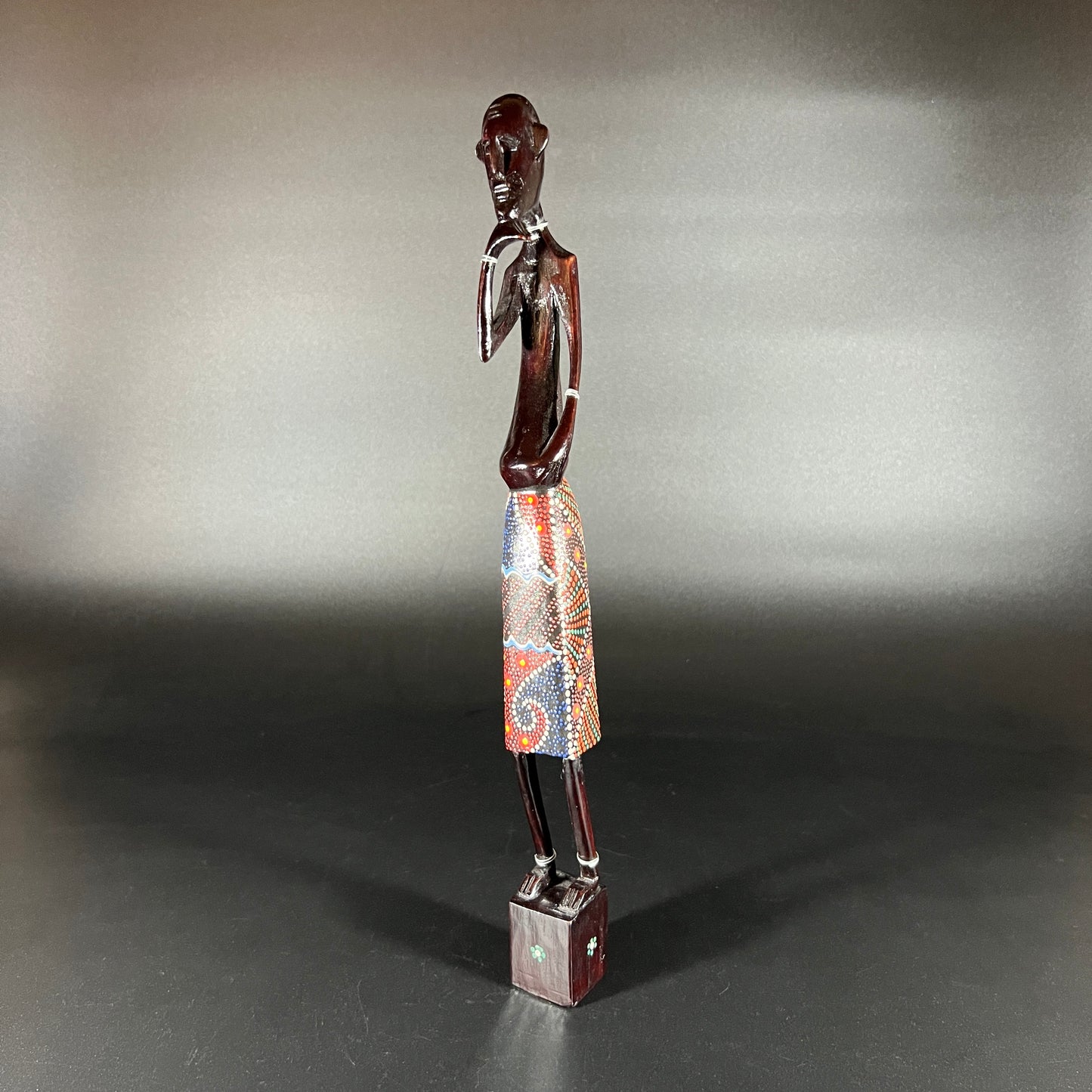 Painted African Figure