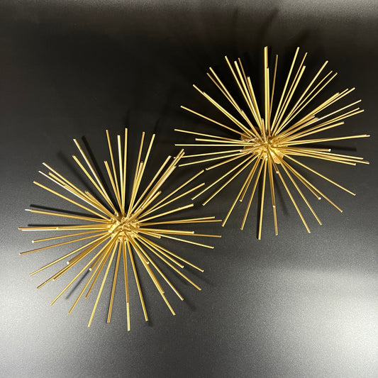 Atomic Starburst 3D Wall Decor (set of 2)