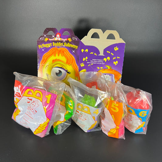 1996 Happy Meal Halloween lot + box (unopened)