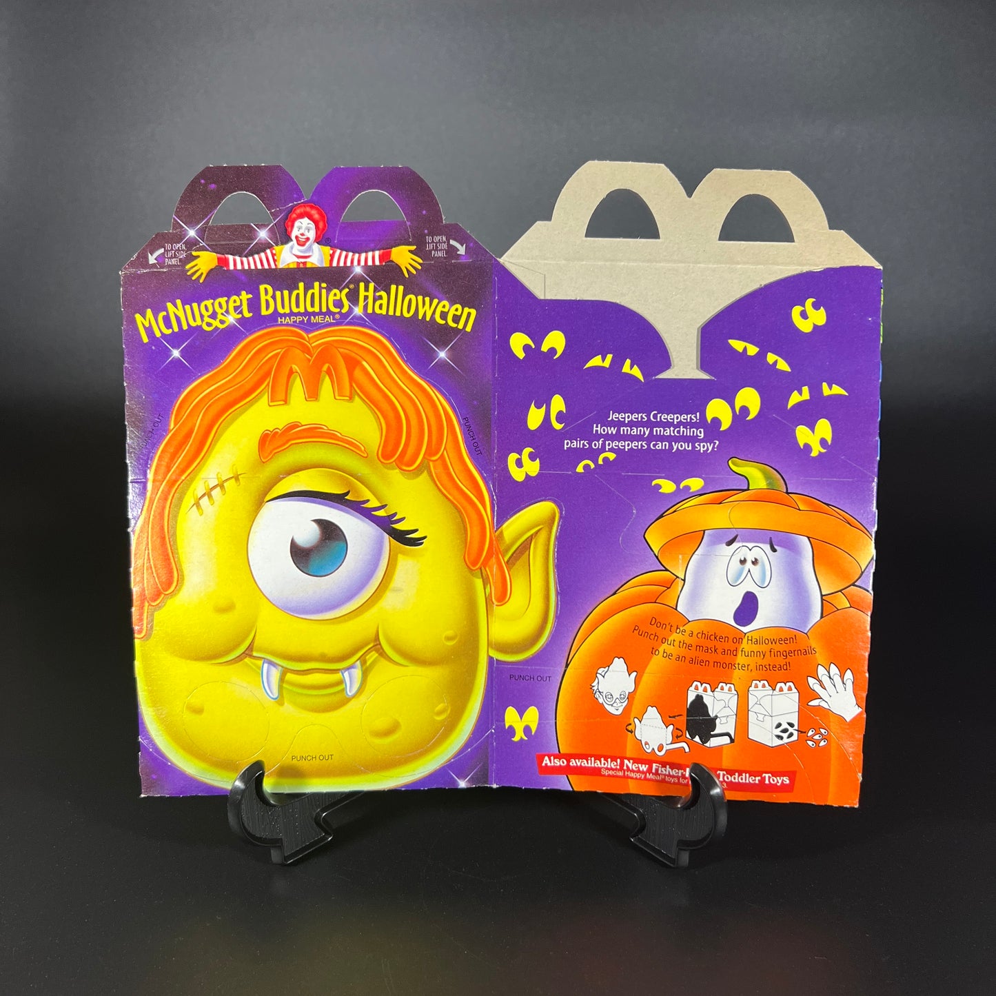 1996 Happy Meal Halloween lot + box (unopened)