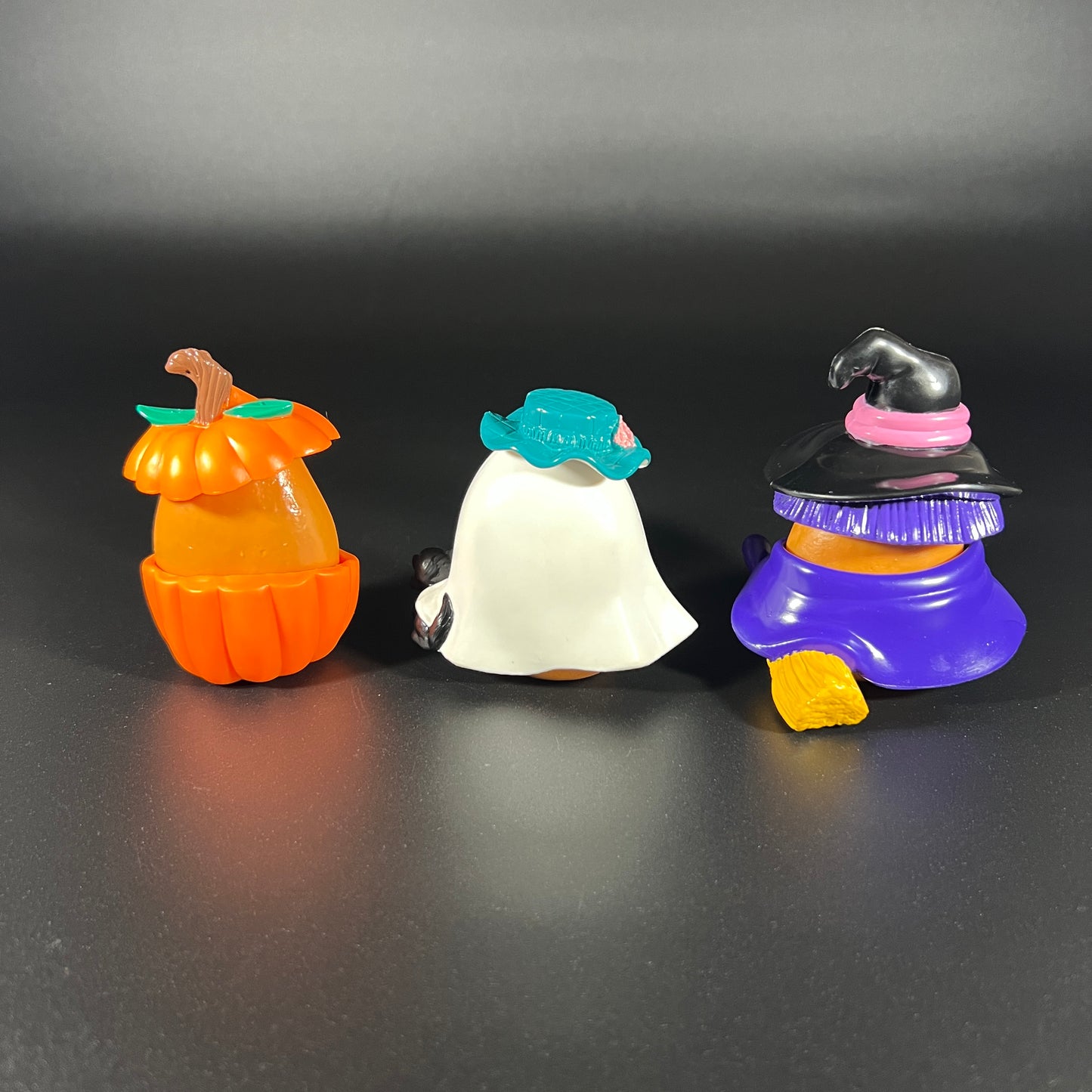 1992 Happy Meal Halloween lot (pumpkin, ghost & witch)