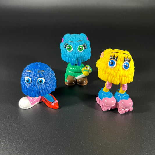 1989 Happy Meal Funny Fry Friends lot (5,2,4)