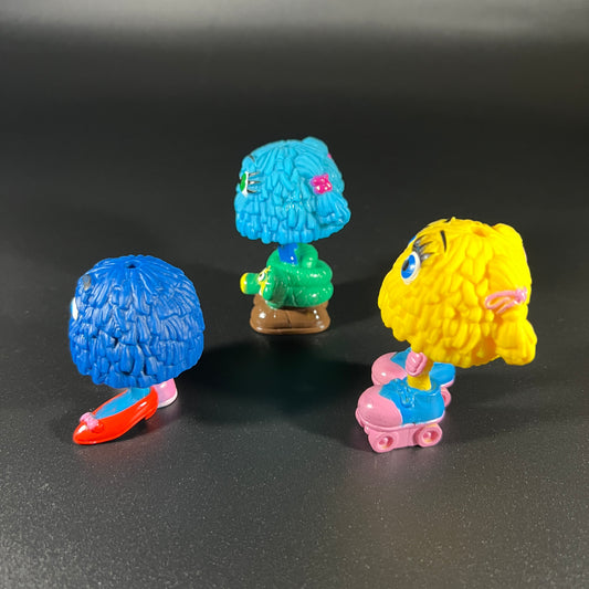 1989 Happy Meal Funny Fry Friends lot (5,2,4)