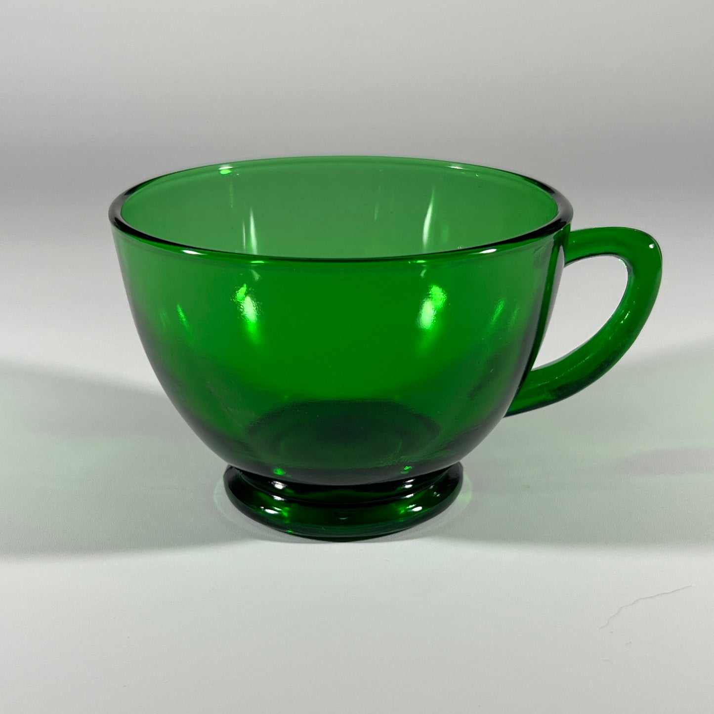 Anchor Hocking Forest Green Punch Cups Set