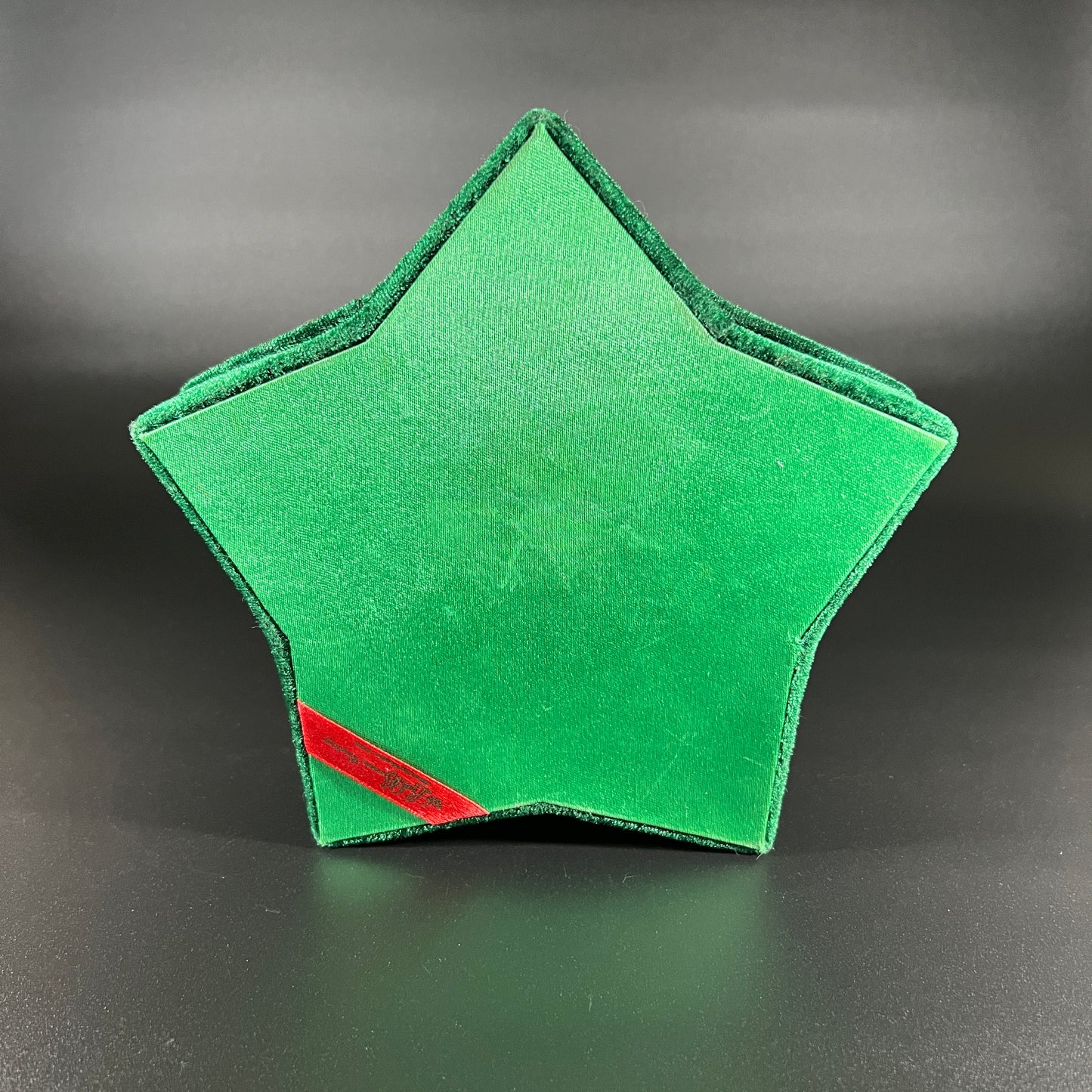 Green Velvet Plush Star Gift Box