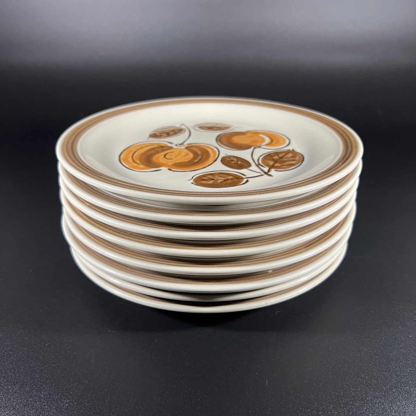 Peach Haze Stoneware Small Plates