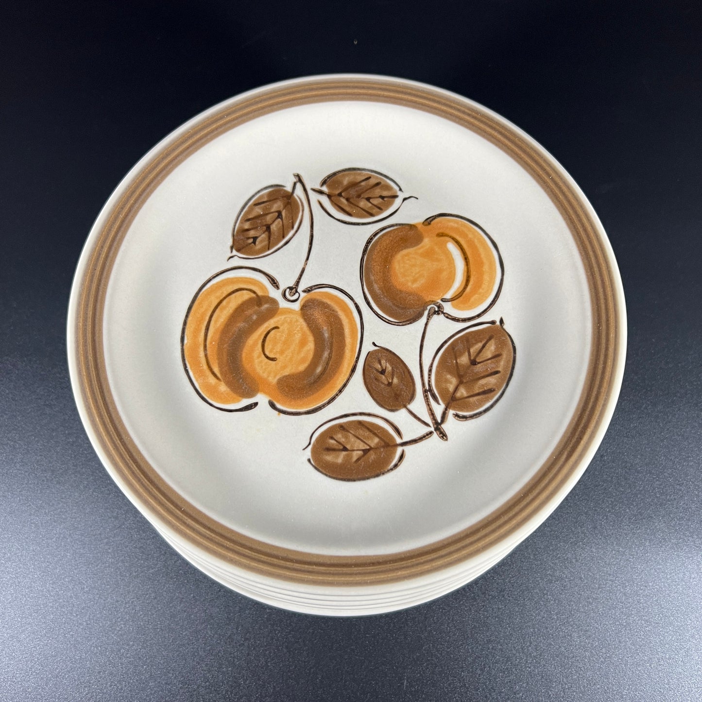Peach Haze Stoneware Small Plates
