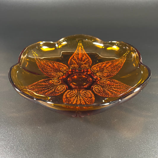 Anchor Hocking Renaissance Gold Pattern Bowl