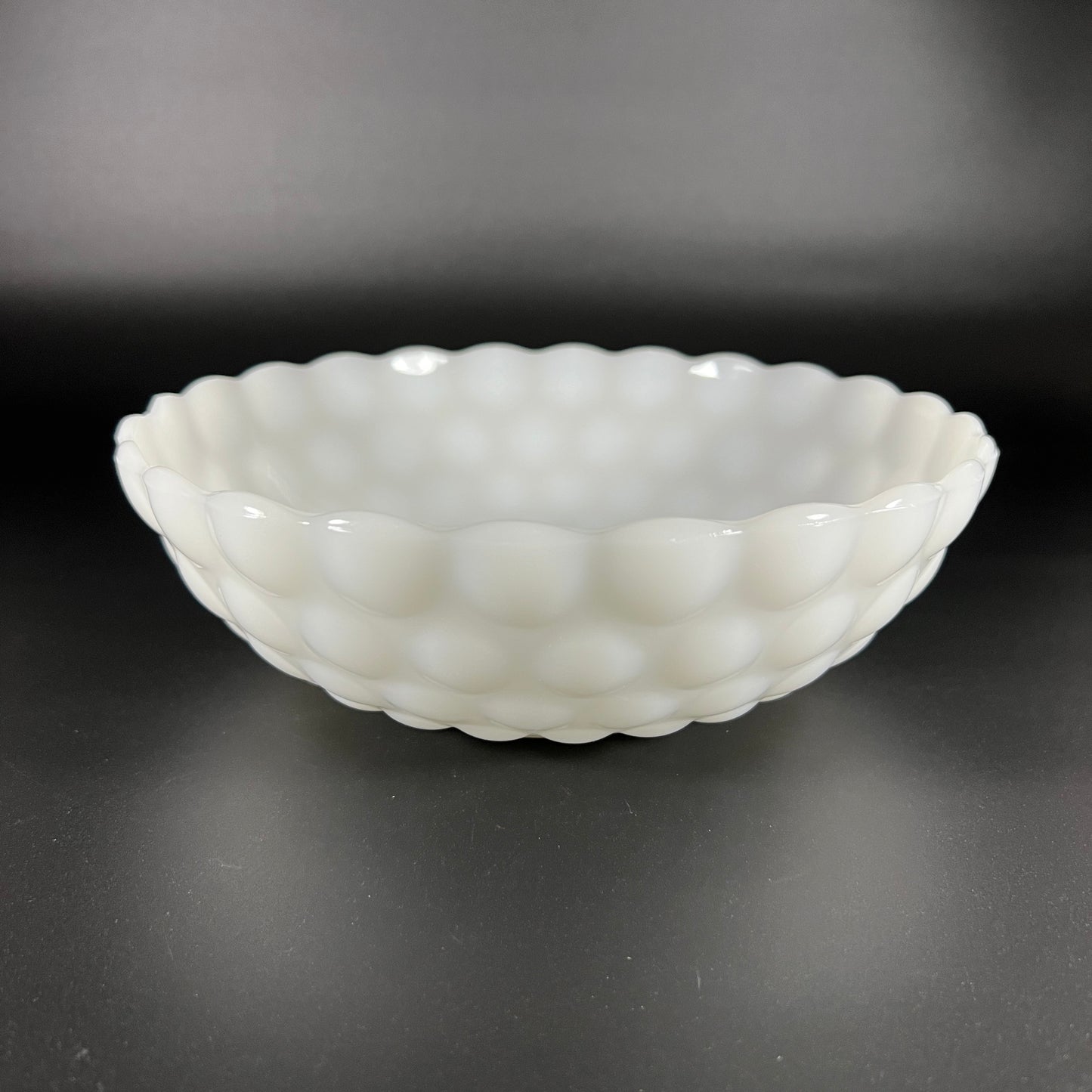 Fire King Milk Glass Bubble Bowl