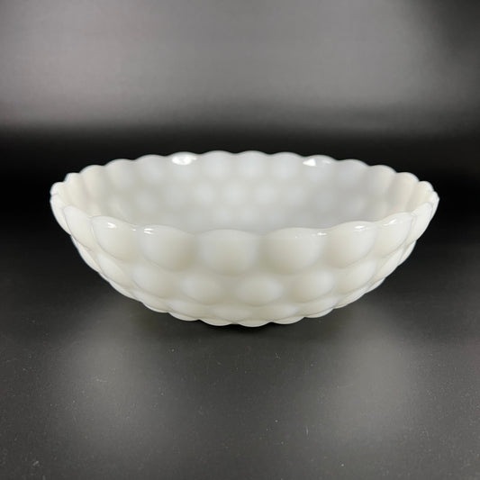 Fire King Milk Glass Bubble Bowl