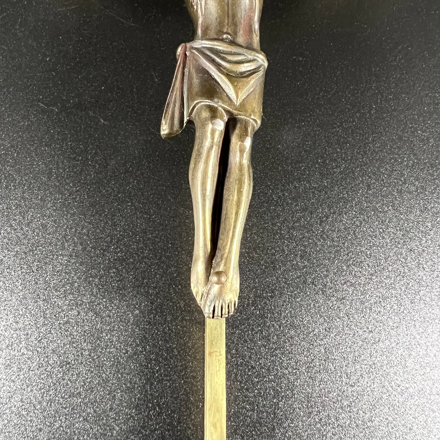 Vintage Brass Crucifix