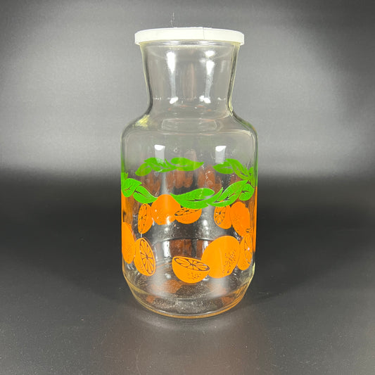 Anchor Hocking Orange Juice Pitcher