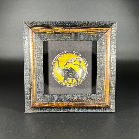 Uganda Elephant Dish Art