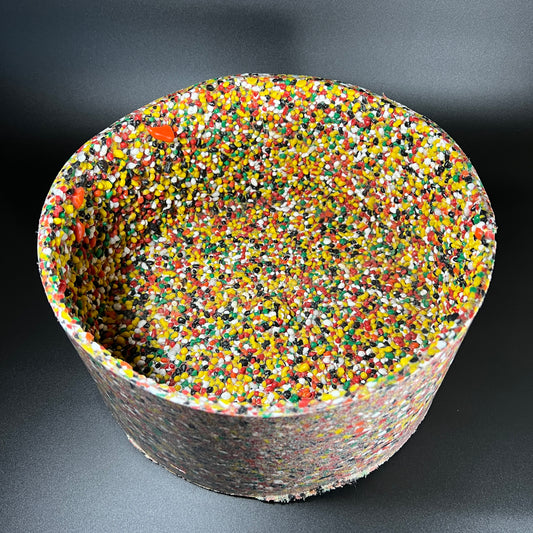 Vintage Cylindrical Kitsch Bowl