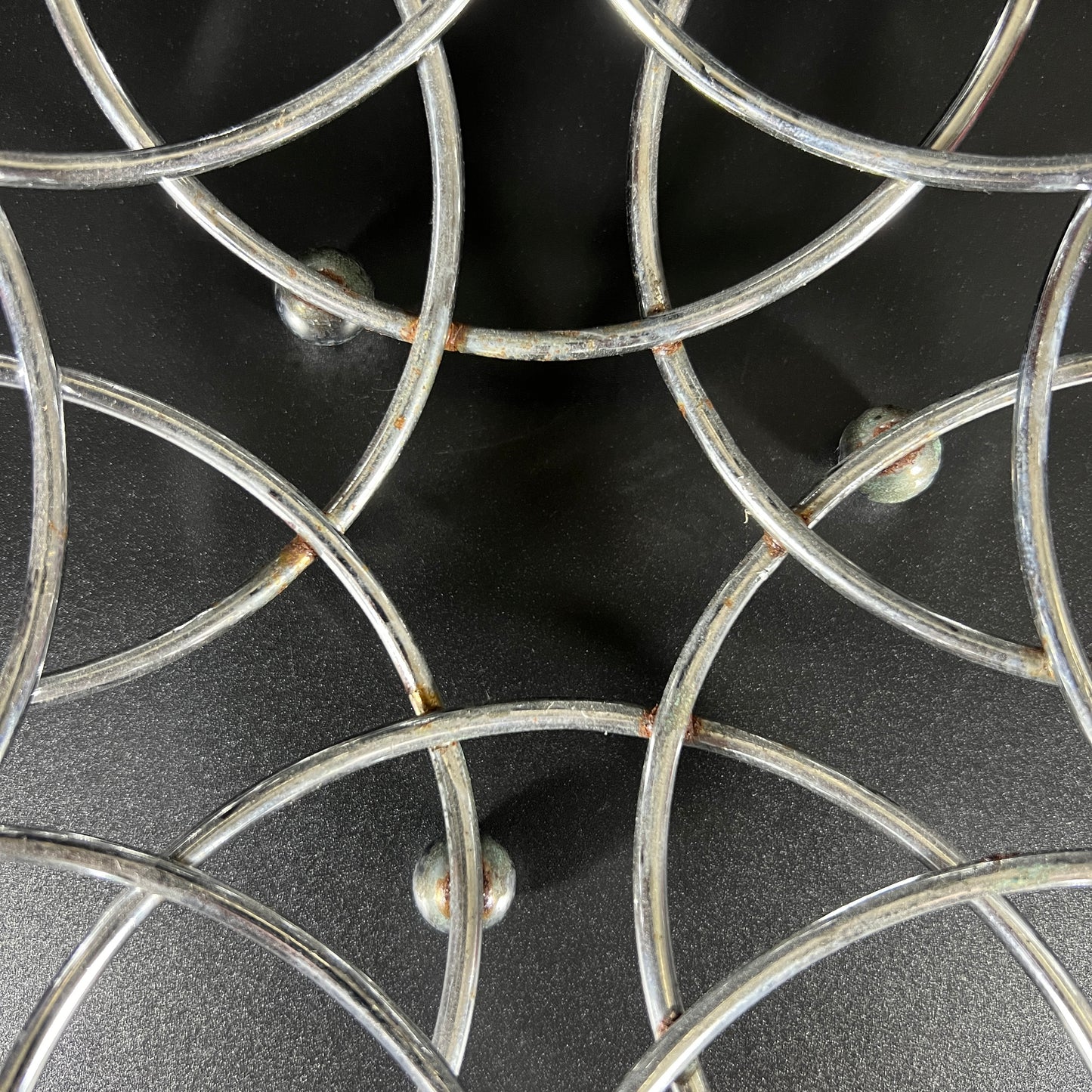 Vintage Chrome Ring Bowl