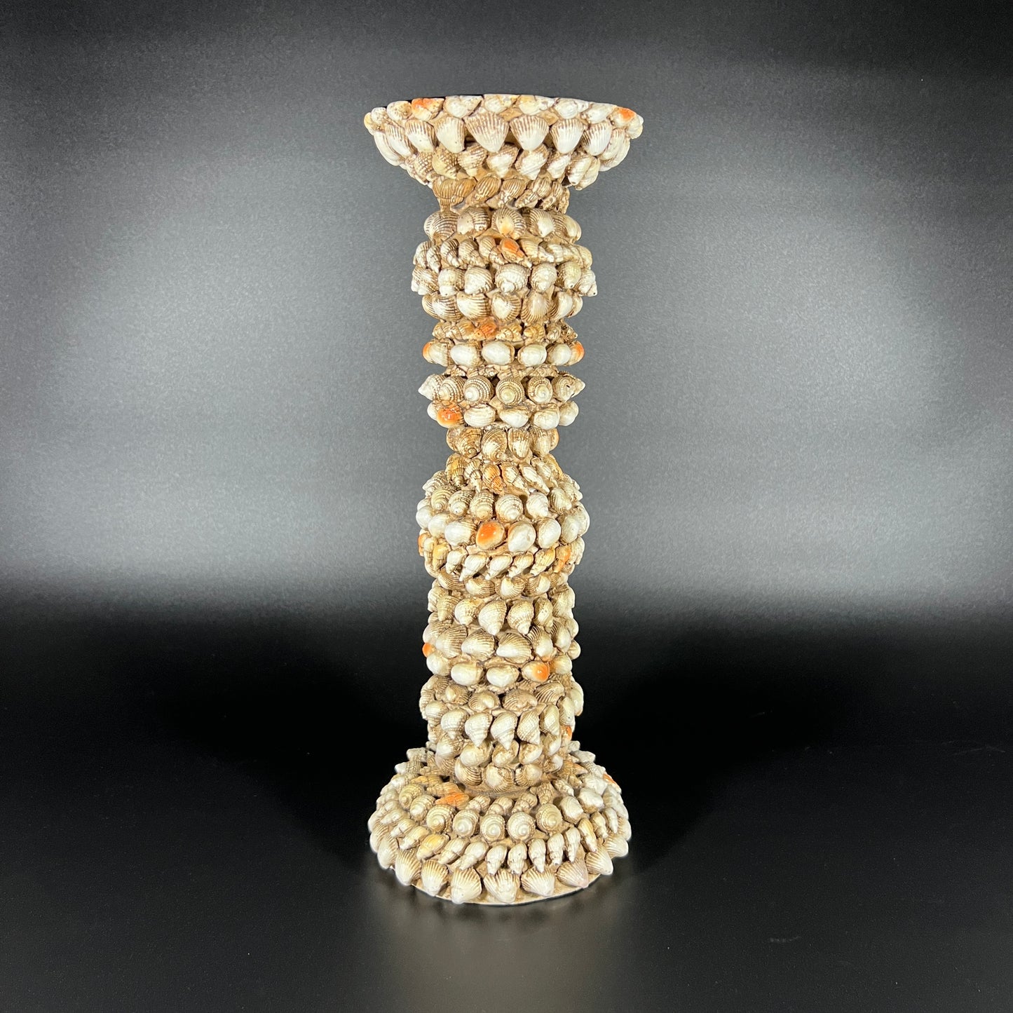 Resin Shell Candleholder