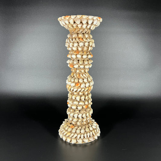 Resin Shell Candleholder