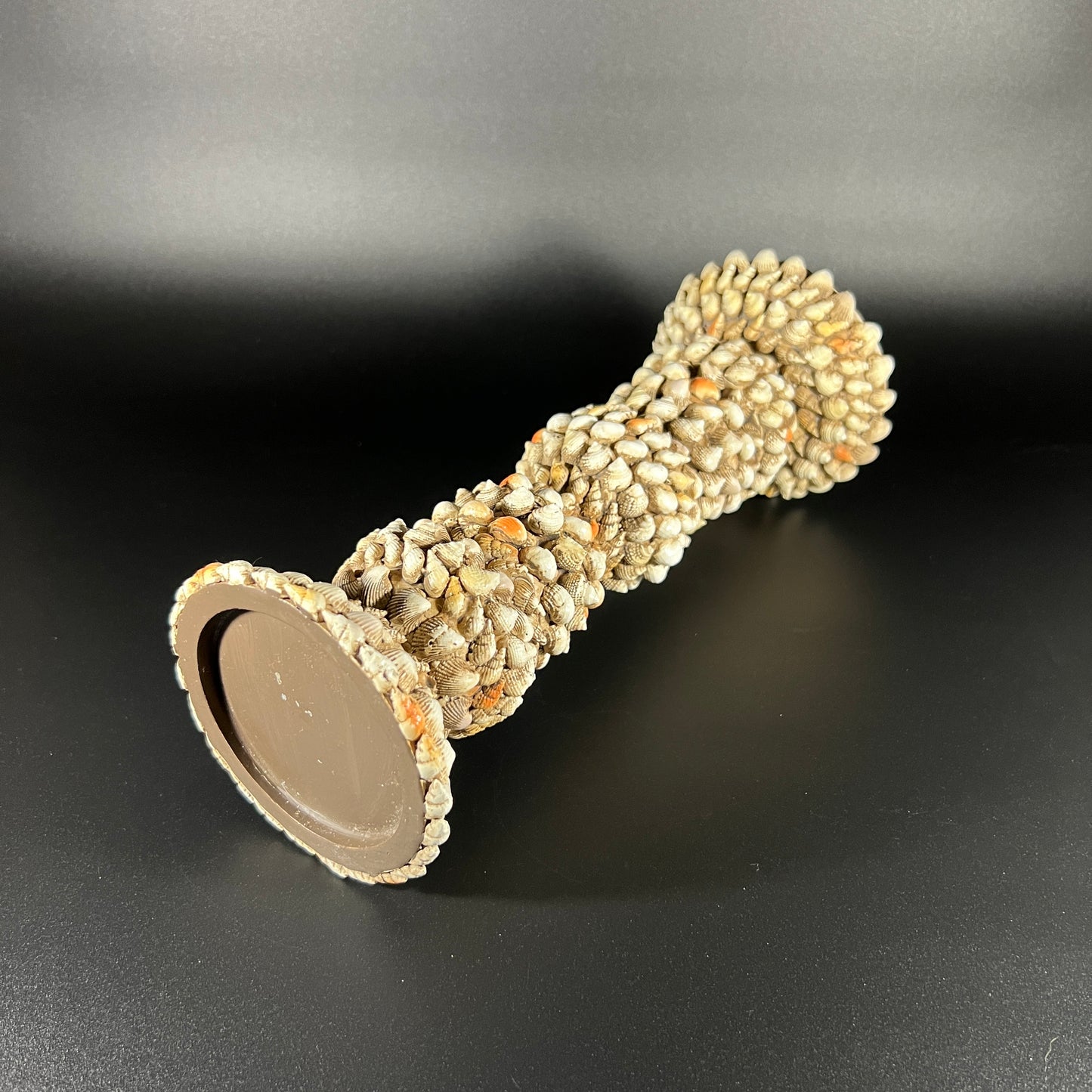 Resin Shell Candleholder