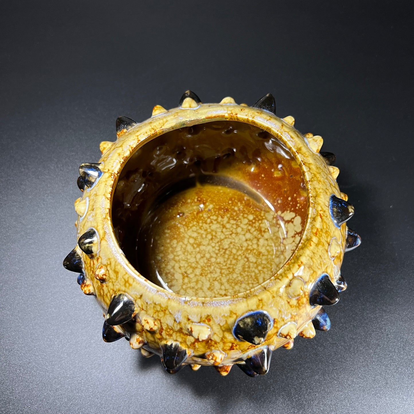 Puffer Fish Hobnail Pottery