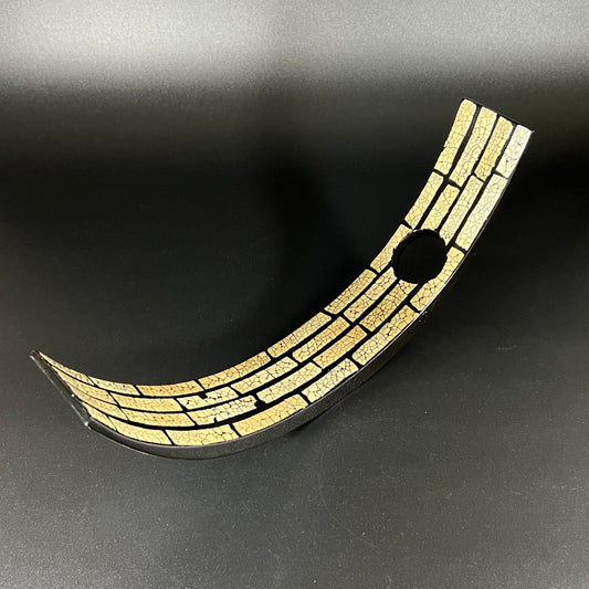 Cresent Lacquered Wine bottle Holder