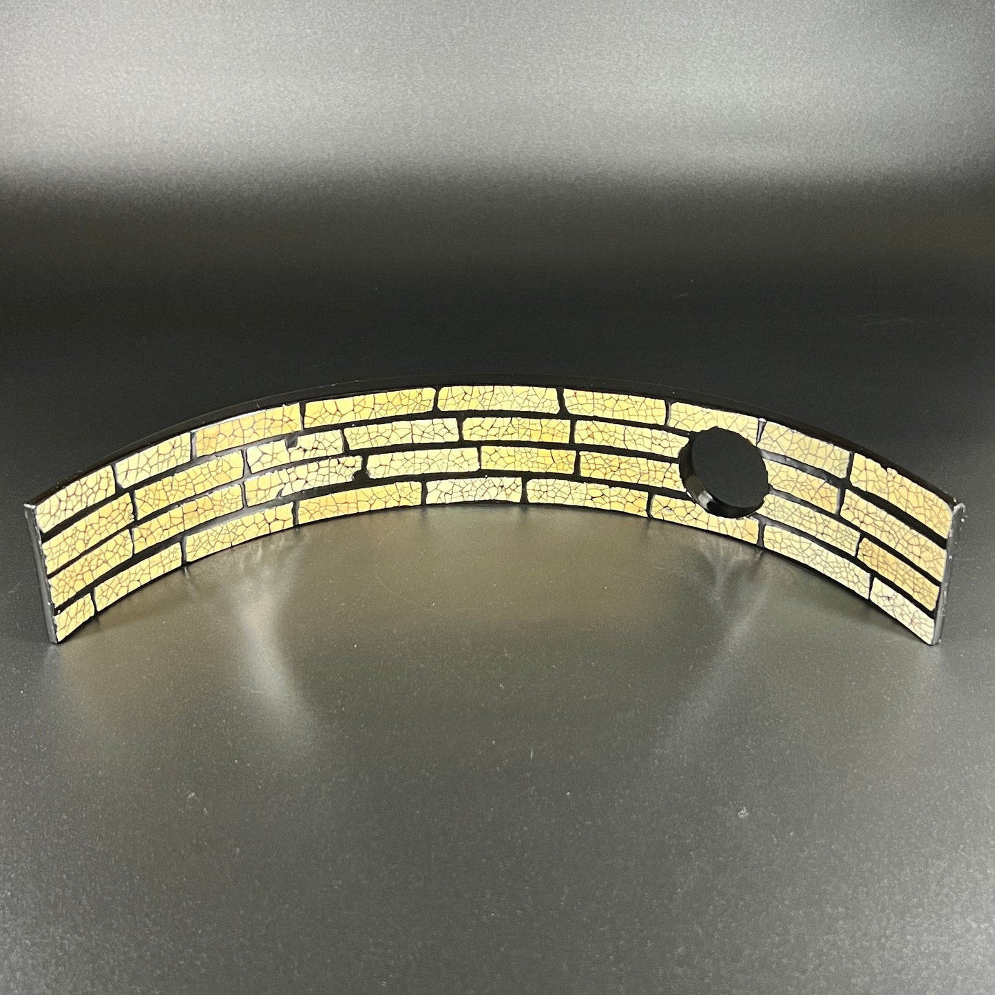 Cresent Lacquered Wine bottle Holder