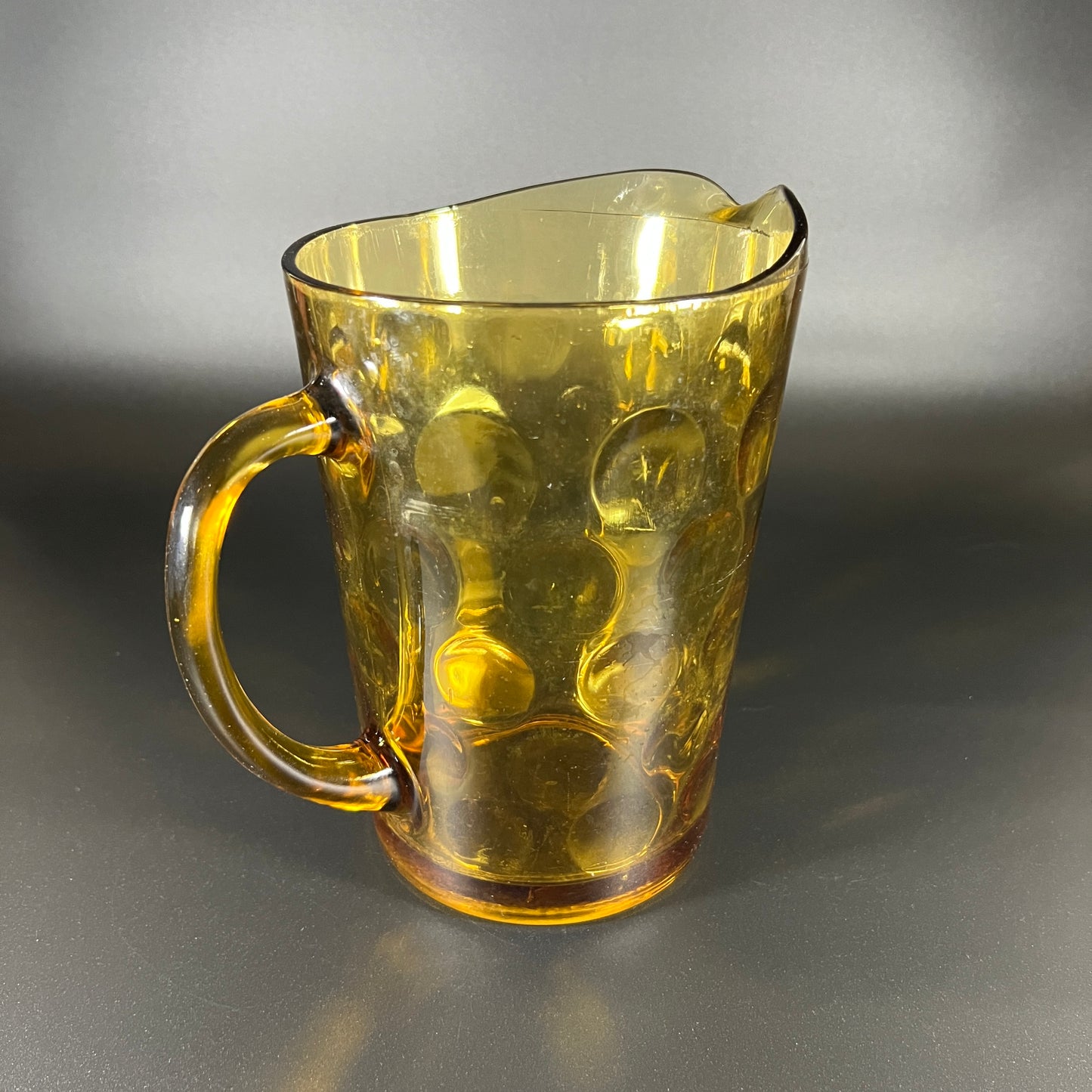 Hazel Atlas Pitcher El Dorado Amber