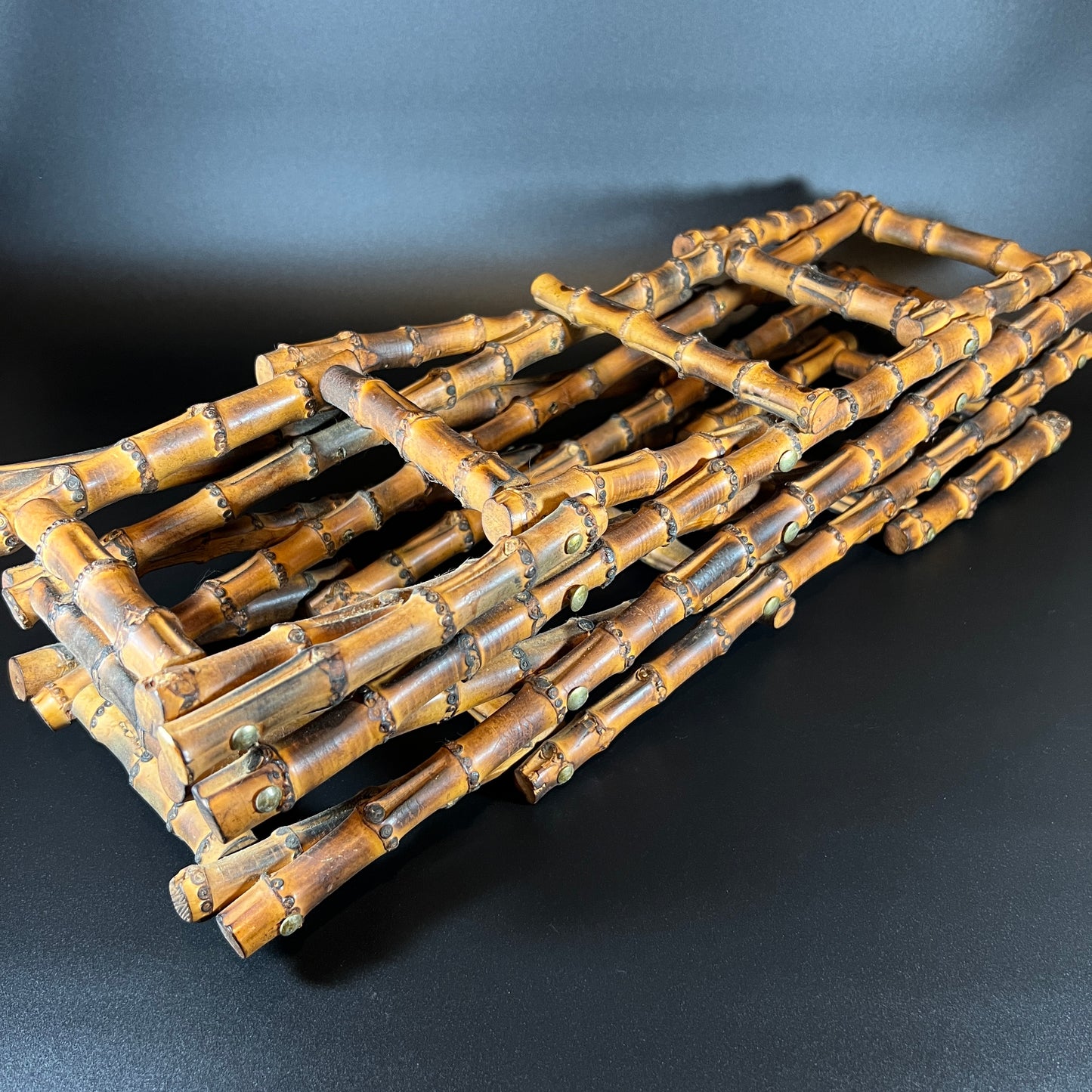 Bamboo Accordion Wine Rack