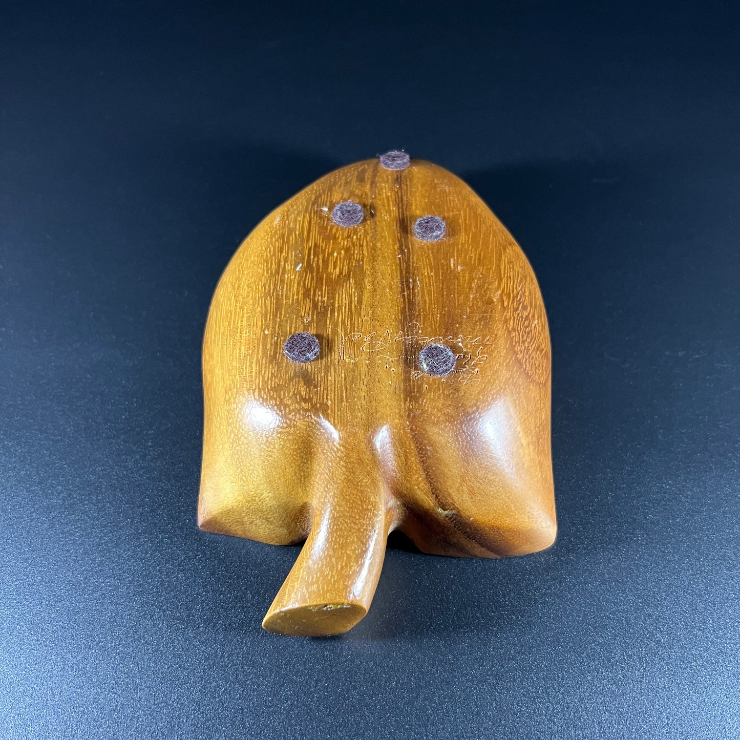 Hawaiian Monkey Pod Leaf Shaped Bowl