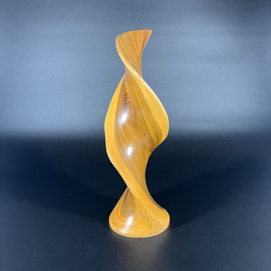 Spiral Wood Sculpture