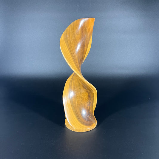 Spiral Wood Sculpture