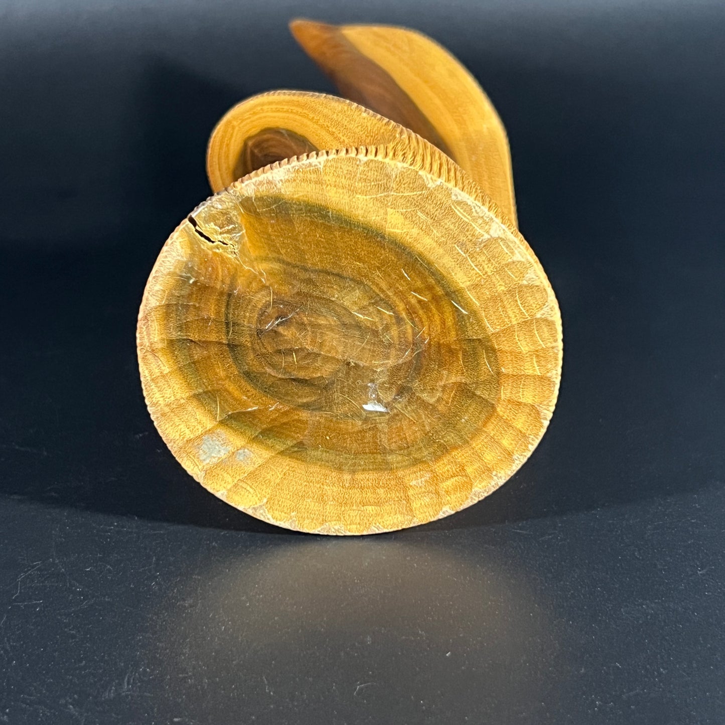Spiral Wood Sculpture