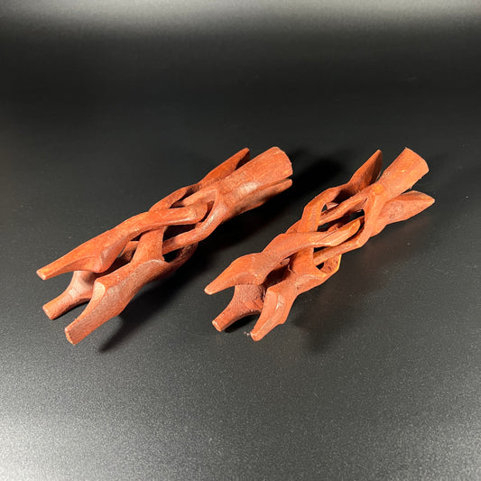 Handcrafted Wooden Cobra Stands