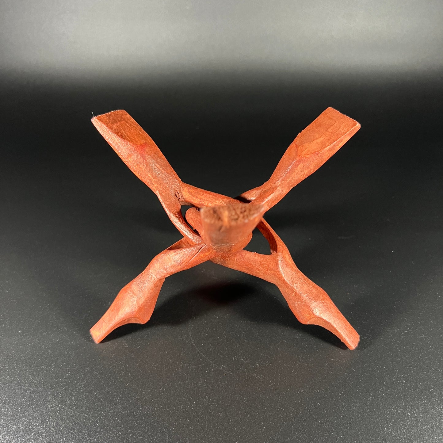 Handcrafted Wooden Cobra Stands