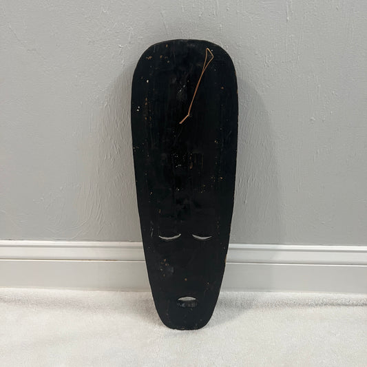 African Mask with Painted Dots