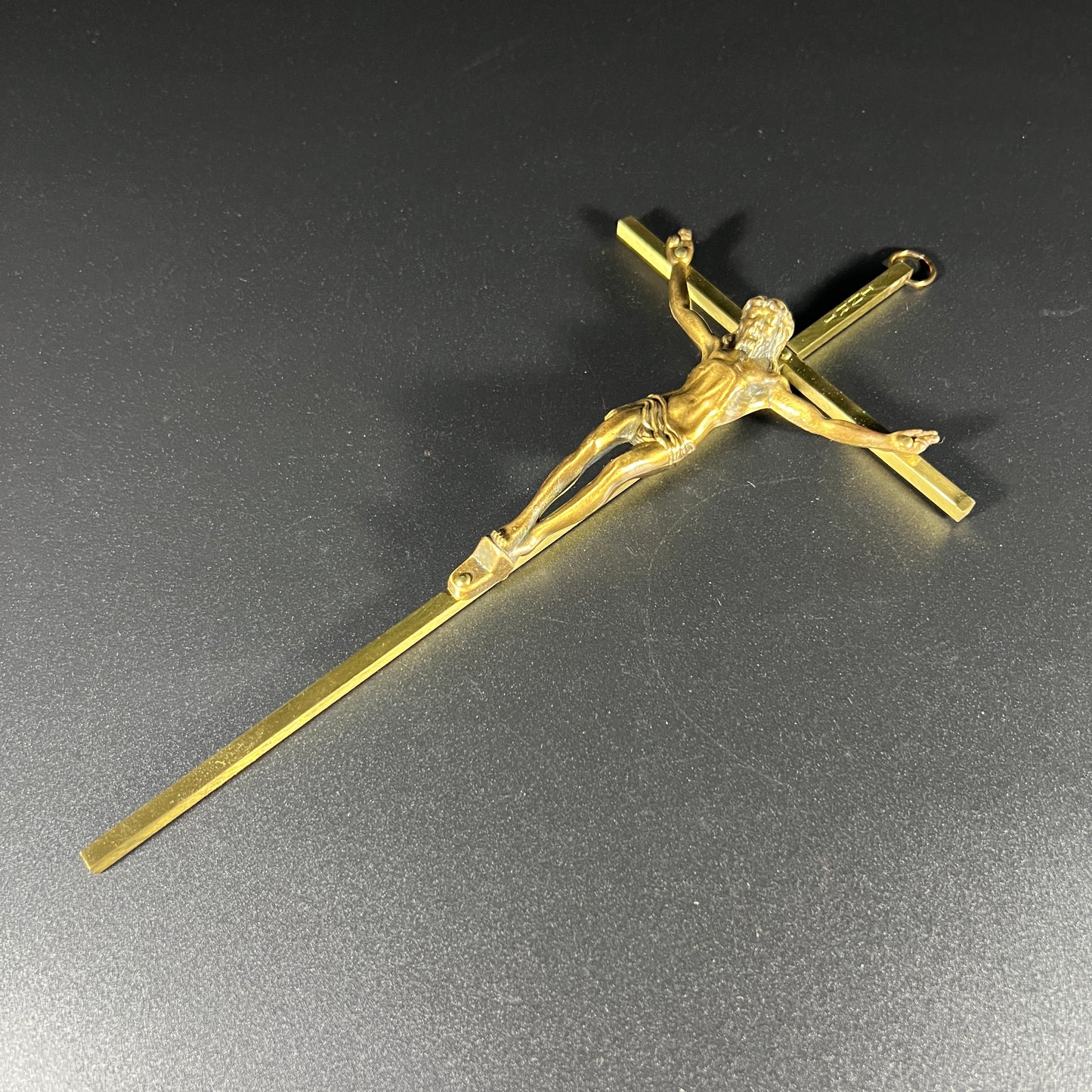 Vintage Brass Crucifix
