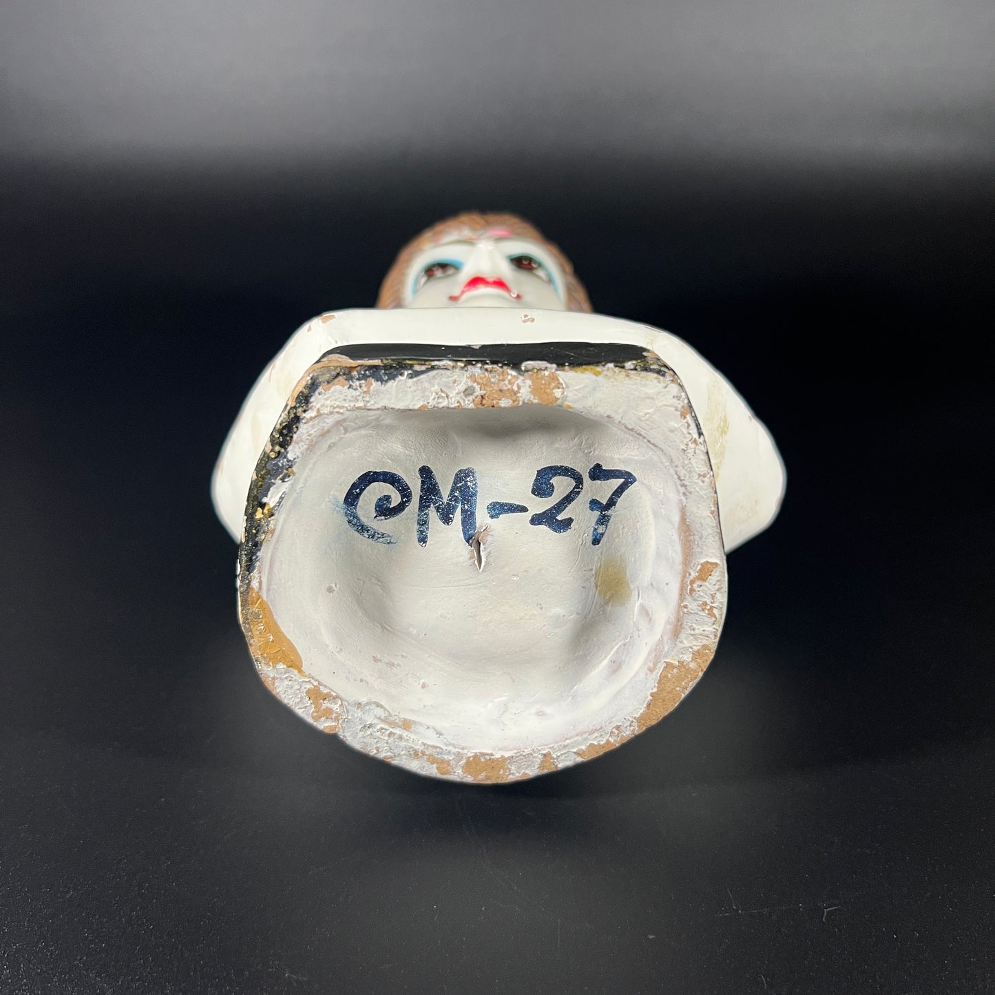 Vintage Lord Shiva Painted Bust