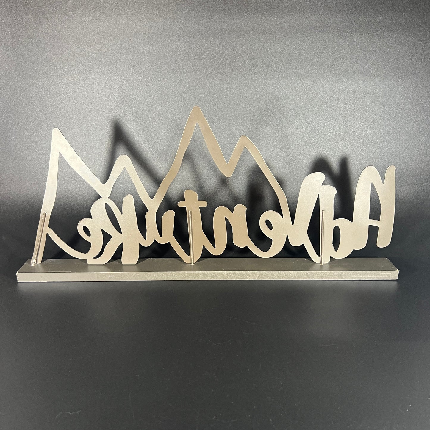 Metal Adventure Sign