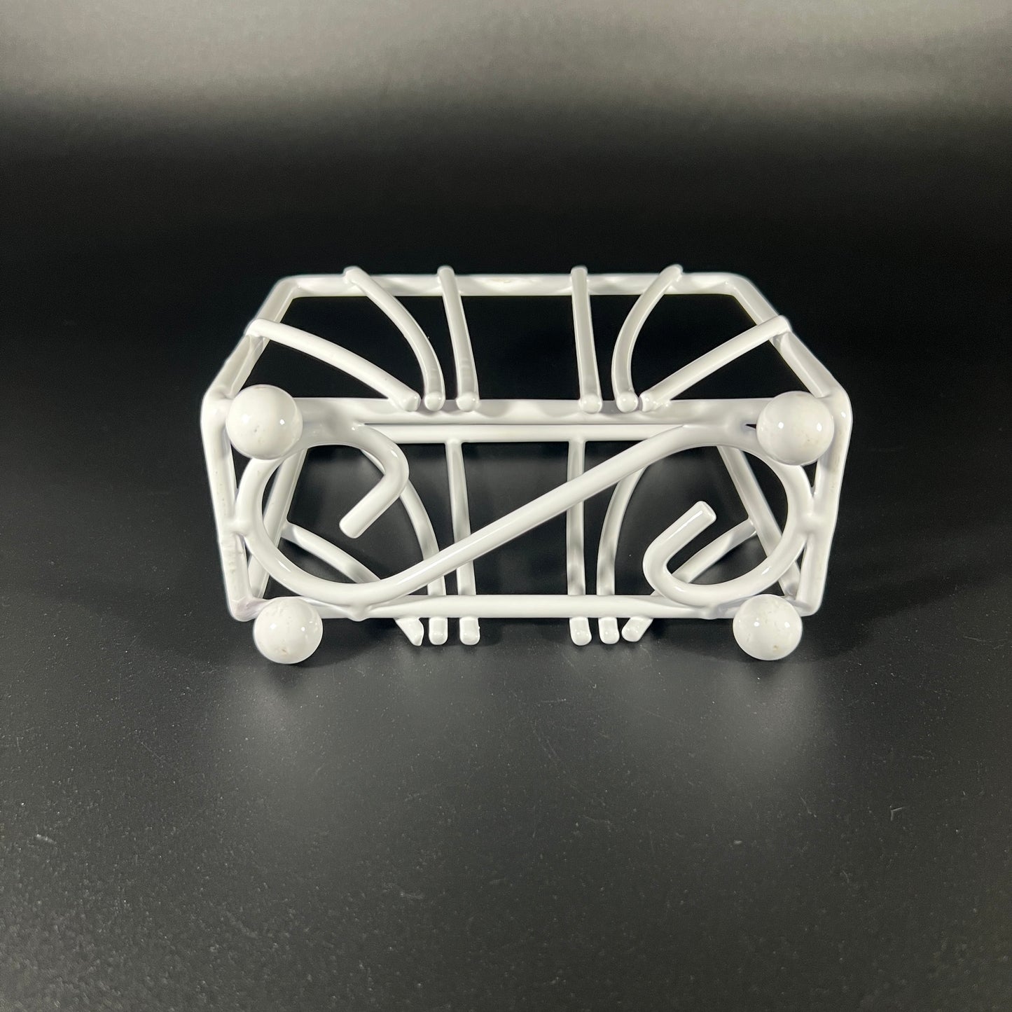 MCM White Napkin Holder