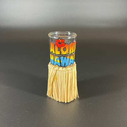 Grass Skirt Shot Glass