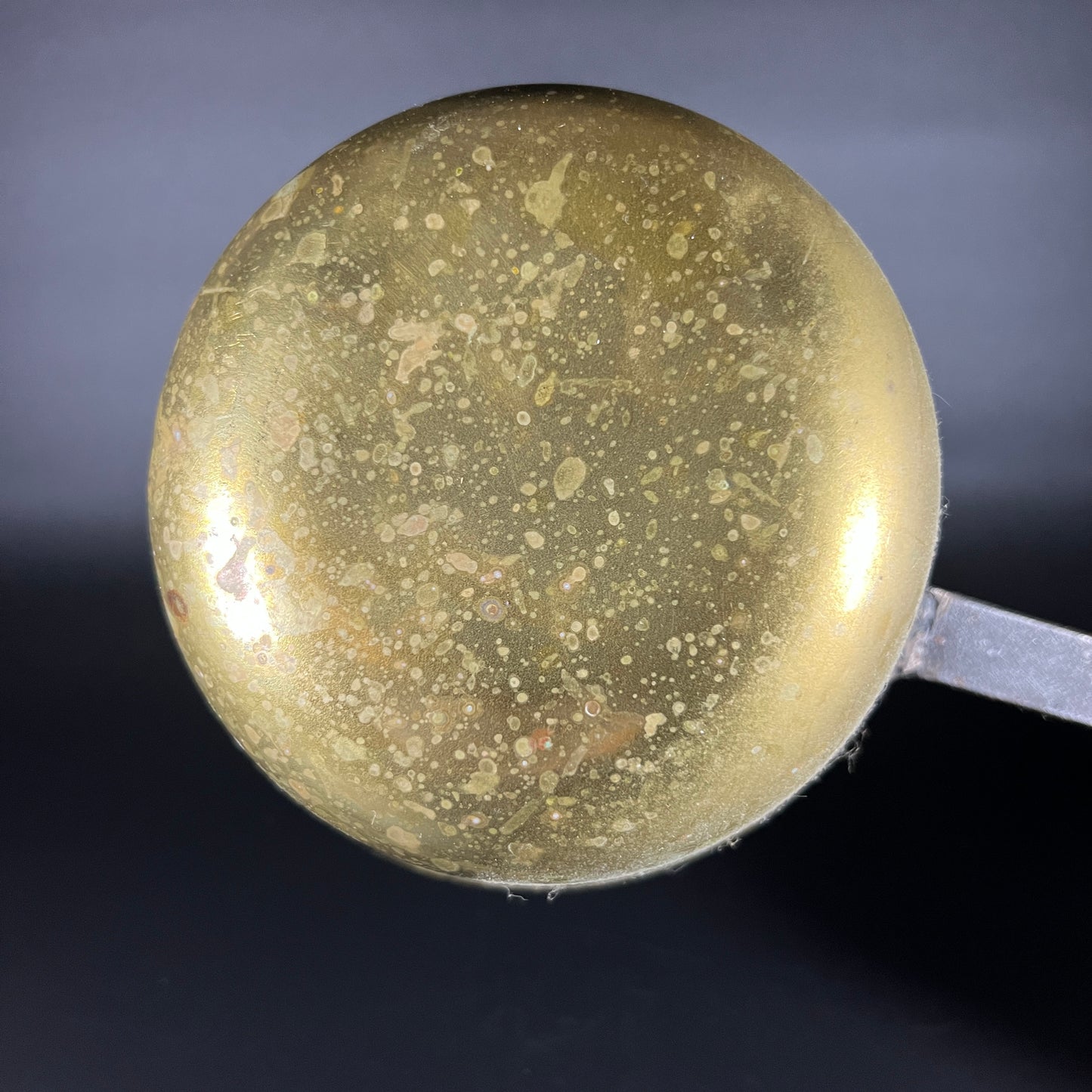 Vintage Large Brass Sauce Pan