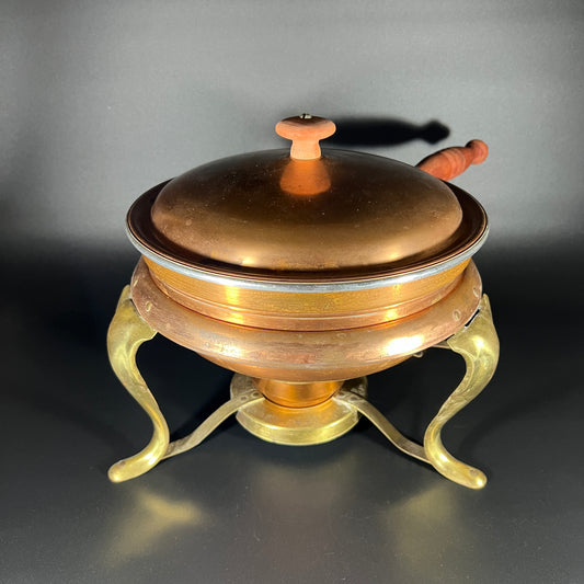 Copper & Brass Globe-ware Chafing Dish