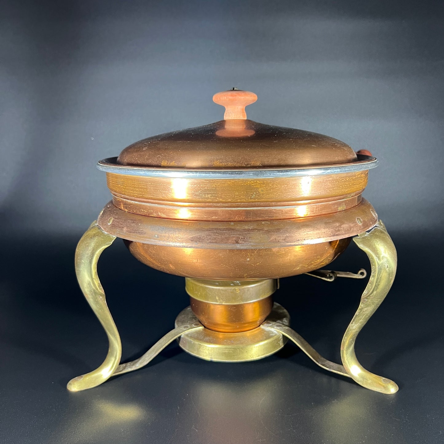 Copper & Brass Globe-ware Chafing Dish