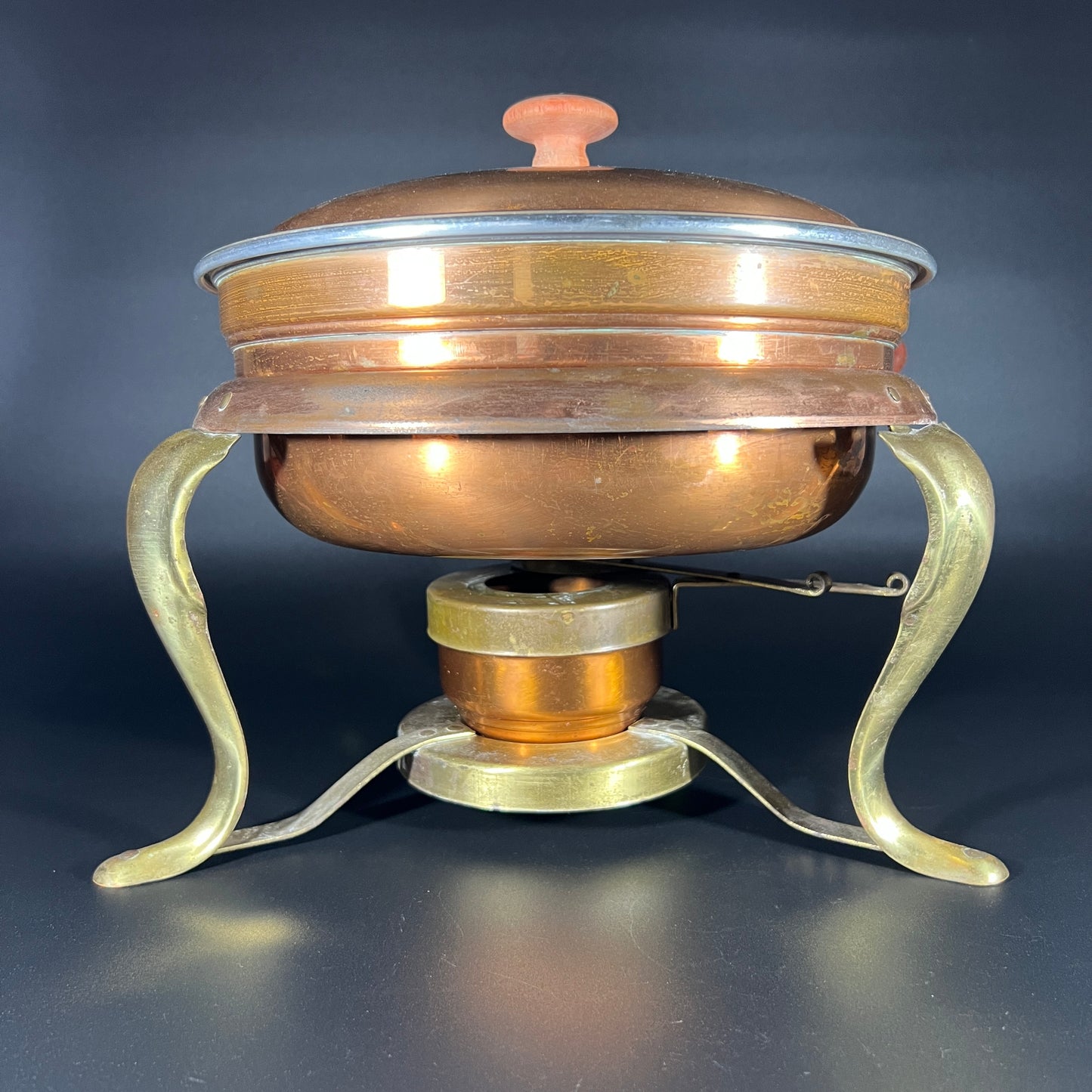 Copper & Brass Globe-ware Chafing Dish